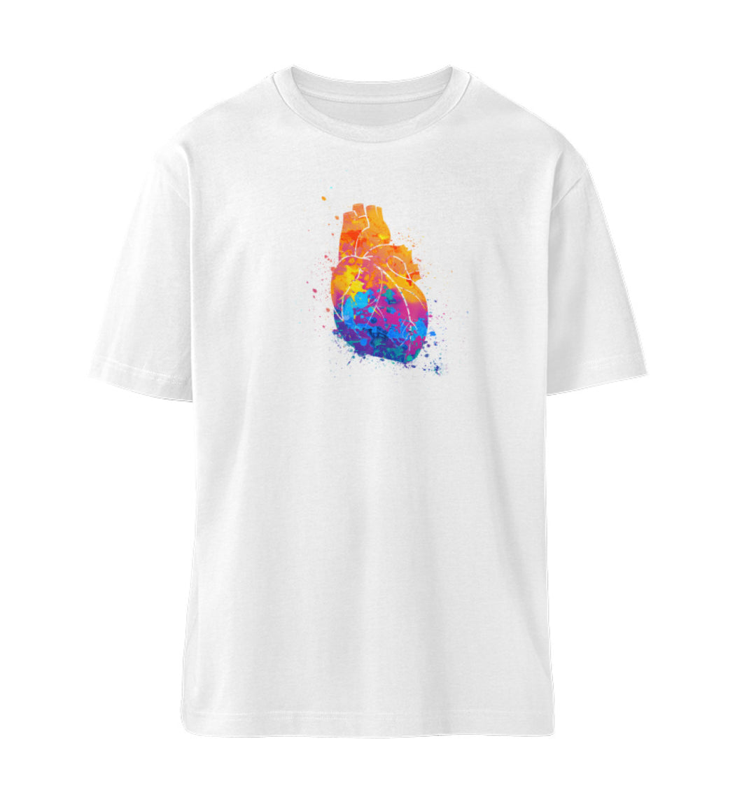 Herz Mapping | Organic Relaxed Shirt Unisex